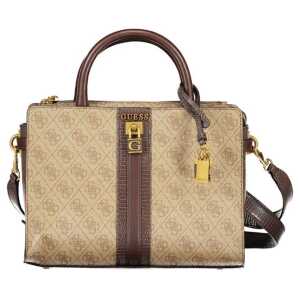 Guess Jeans Beige Polyethylene Handbag
