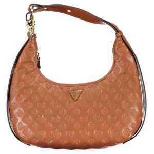 Guess Jeans Brown Polyethylene Handbag
