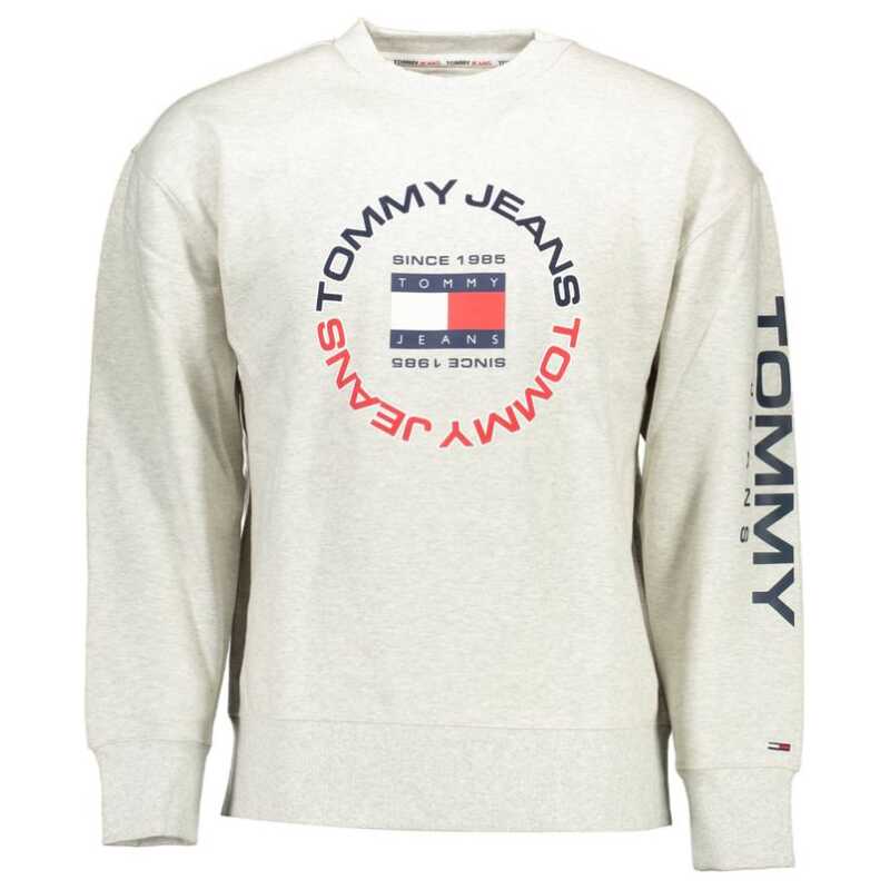 Tommy Hilfiger Gray Cotton Sweater, theFeinheit