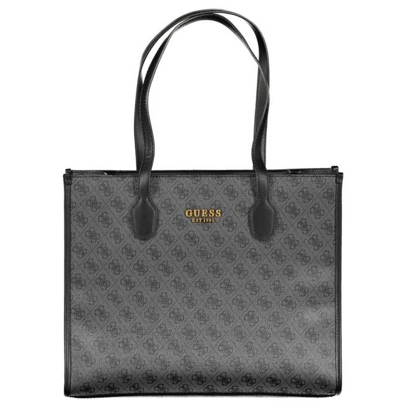 Guess Jeans Black Polyethylene Handbag, theFeinheit