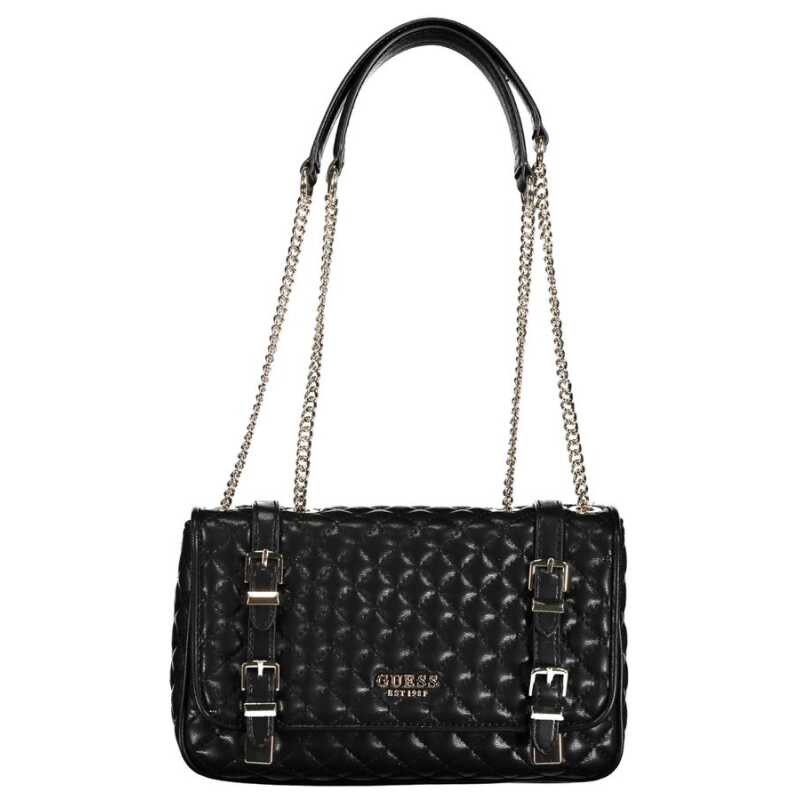 Guess Jeans Black Polyethylene Handbag, theFeinheit