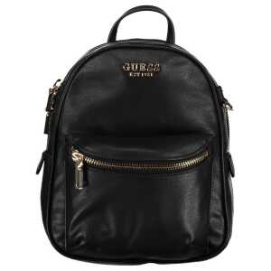 Guess Jeans Black Polyethylene Backpack