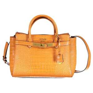 Guess Jeans Orange Polyethylene Handbag