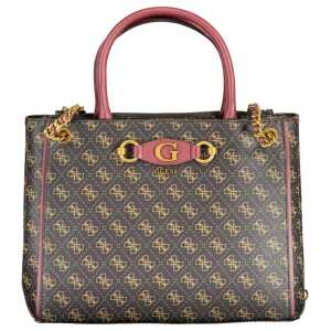 Guess Jeans Brown Polyethylene Handbag