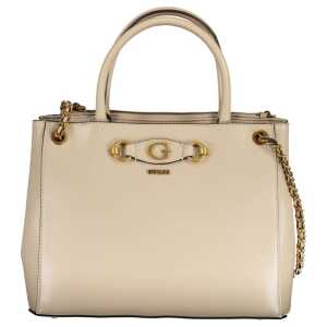 Guess Jeans Beige Polyethylene Handbag