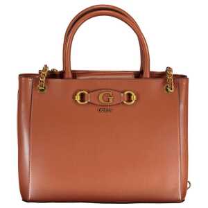 Guess Jeans Brown Polyethylene Handbag