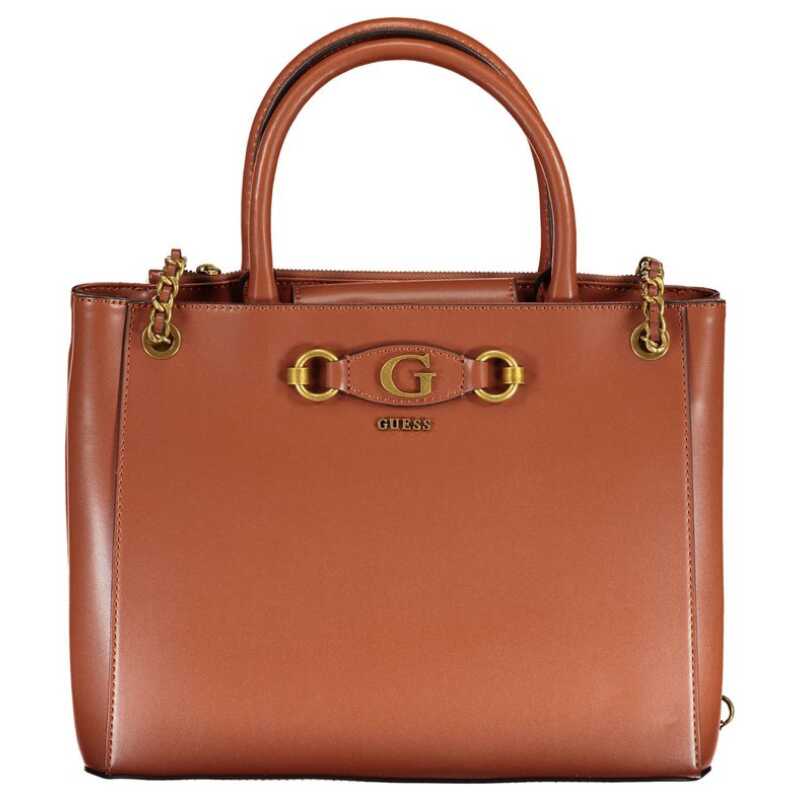 Guess Jeans Brown Polyethylene Handbag, theFeinheit