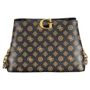Guess Jeans Brown Polyethylene Handbag