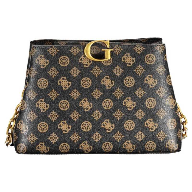 Guess Jeans Brown Polyethylene Handbag, theFeinheit