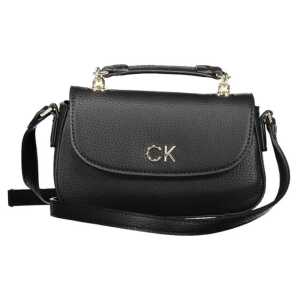 Calvin Klein Black Polyester Handbag