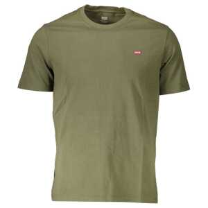 Levi's Green Cotton T-Shirt