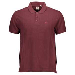 Levi's Red Cotton Polo Shirt