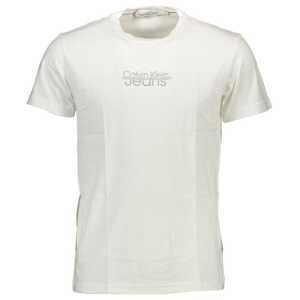Calvin Klein White Cotton T-Shirt