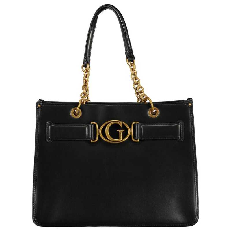 Guess Jeans Black Polyethylene Handbag, theFeinheit