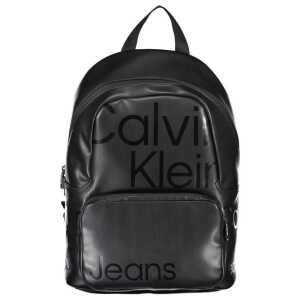 Calvin Klein Black Polyethylene Backpack