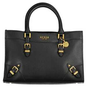 Guess Jeans Black Polyethylene Handbag