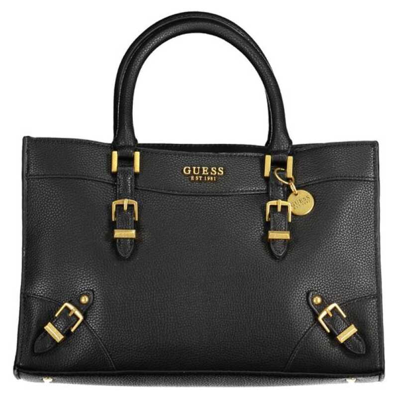 Guess Jeans Black Polyethylene Handbag, theFeinheit