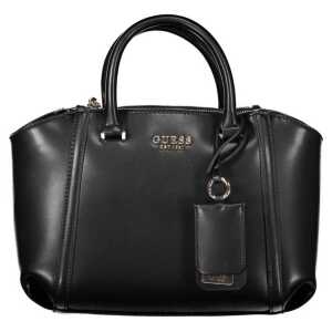 Guess Jeans Black Polyethylene Handbag