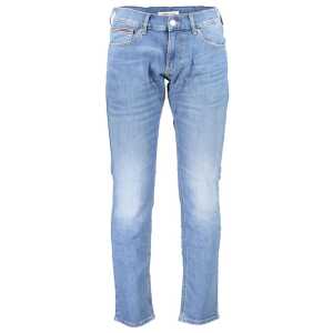 Tommy Hilfiger Blue Cotton Jeans & Pant