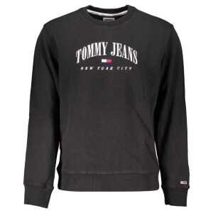 Tommy Hilfiger Black Cotton Sweater