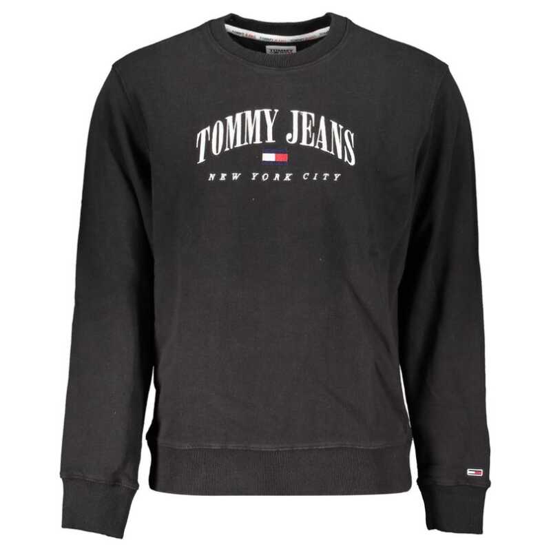 Tommy Hilfiger Black Cotton Sweater, theFeinheit