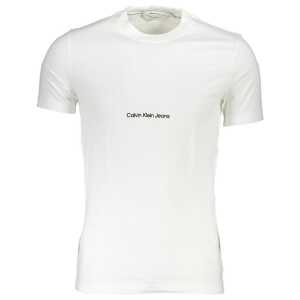 Calvin Klein White Cotton T-Shirt
