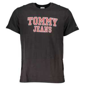 Tommy Hilfiger Black Cotton T-Shirt