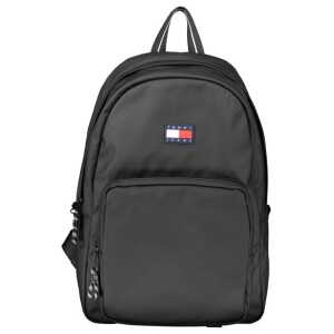 Tommy Hilfiger Black Polyester Backpack