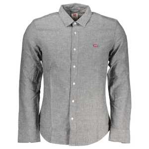 Levi's Gray Cotton Shirt