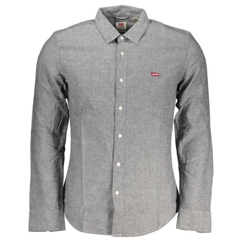 Levi&#8217;s Gray Cotton Shirt, theFeinheit