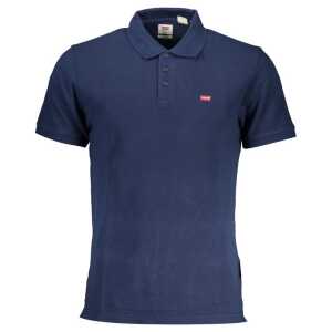 Levi's Blue Cotton Polo Shirt