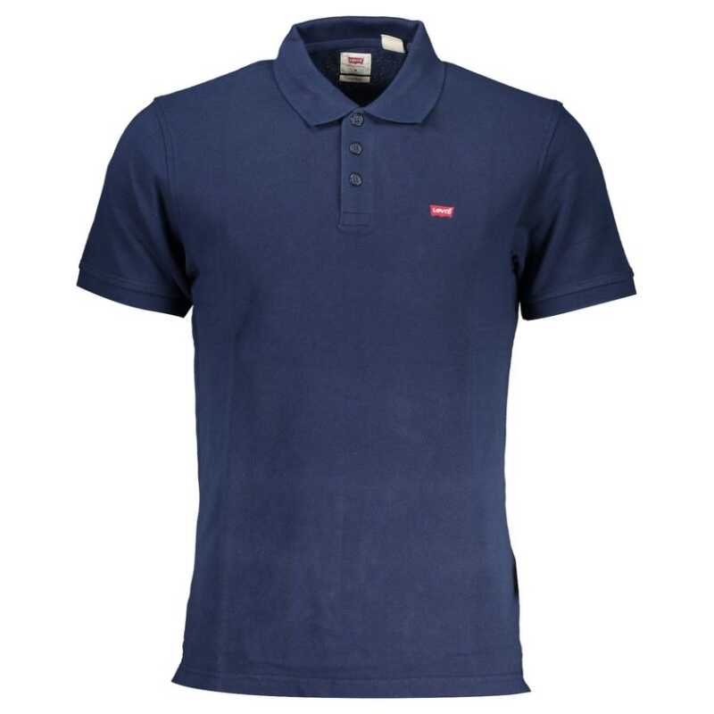 Levi&#8217;s Blue Cotton Polo Shirt, theFeinheit