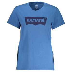 Levi's Blue Cotton Tops & T-Shirt