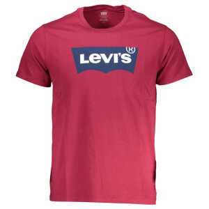 Levi's Red Cotton T-Shirt
