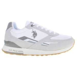 U.S. POLO ASSN. White Polyester Sneaker