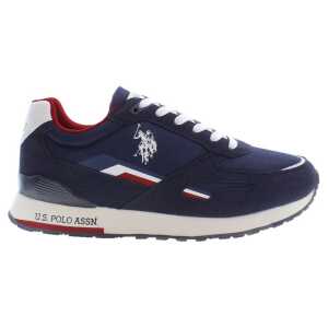 U.S. POLO ASSN. Blue Polyester Sneaker