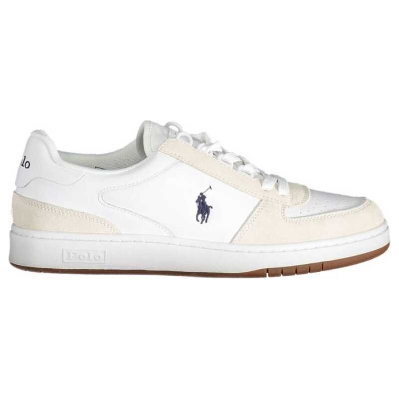 Ralph Lauren White Polyester Sneaker, theFeinheit