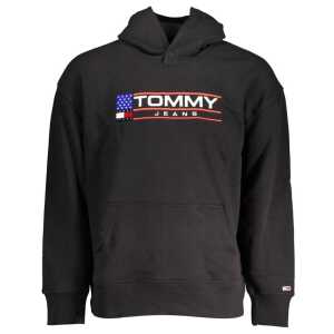 Tommy Hilfiger Black Cotton Sweater
