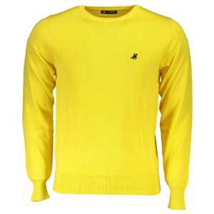 U.S. Grand Polo Yellow Cotton Sweater