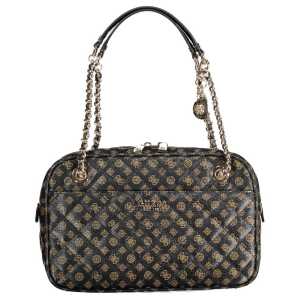 Guess Jeans Brown Polyethylene Handbag