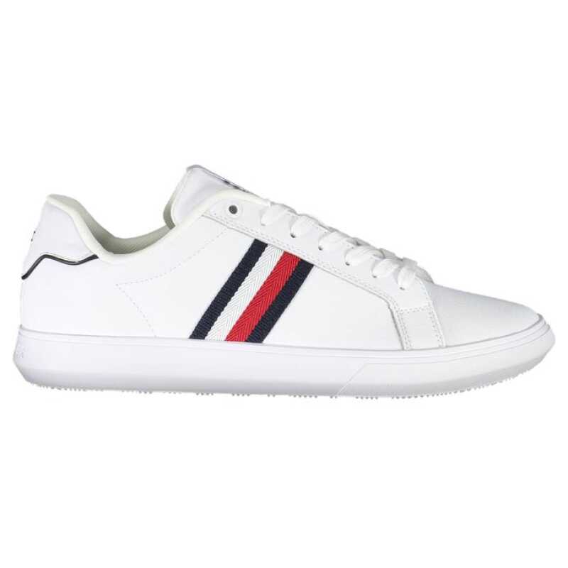 Tommy Hilfiger White Polyester Sneaker, theFeinheit