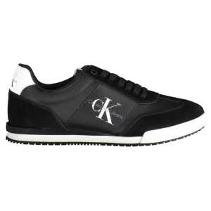 Calvin Klein Black Polyester Sneaker