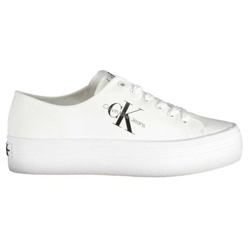 Calvin Klein White Cotton Sneaker, theFeinheit