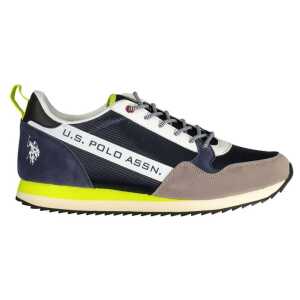U.S. POLO ASSN. Blue Polyester Sneaker