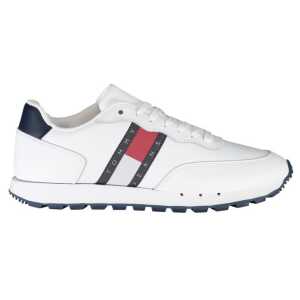 Tommy Hilfiger White Polyester Sneaker