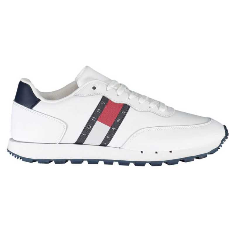 Tommy Hilfiger White Polyester Sneaker, theFeinheit