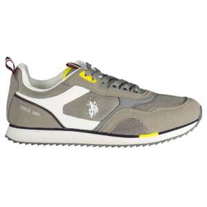 U.S. POLO ASSN. Gray Polyester Sneaker