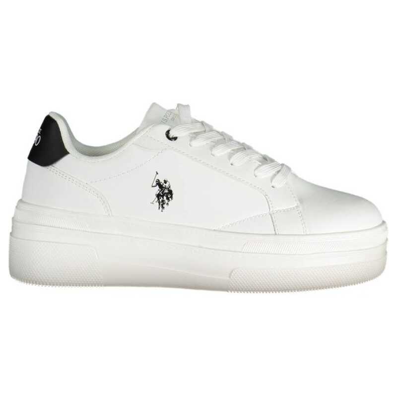 U.S. POLO ASSN. White Polyester Sneaker, theFeinheit