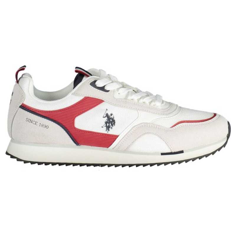 U.S. POLO ASSN. White Polyester Sneaker, theFeinheit