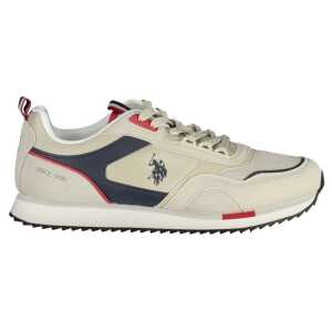 U.S. POLO ASSN. Beige Polyester Sneaker